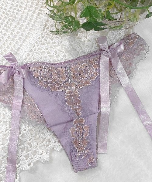 ANNEBRA（アンブラ）の「Bouquet2 バックリボンショーツ（ショーツ