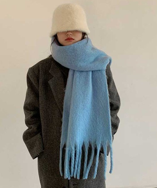 ベーシックフリンジマフラー（マフラー）｜Vipoa（ヴィポア）の