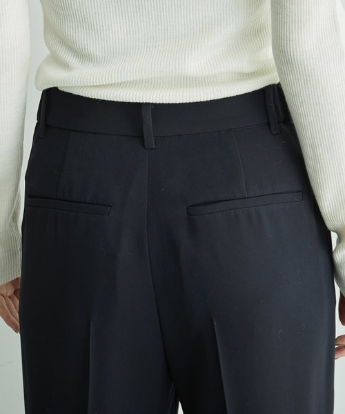 ROPE'（ロペ）の「ダブルクロスサイドゴムストレートワイドパンツ（その他パンツ・レディース・ピンク系その他2/オフホワイト/ネイビー/ブルー系その他4・36/40/38）」の13枚目の写真