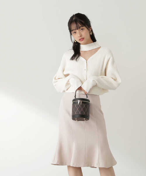 PROPORTION BODY DRESSING（プロポーションボディドレッシング）の「マーメイドヘムスカート / 1213120203（スカート・レディース・パープル/ベージュ・X-SMALL/SMALL/MEDIUM）」の21枚目の写真