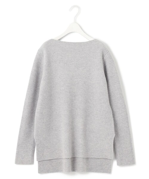 ICB(アイシービー)の「【WEB限定カラーあり】ウールカシミヤ ボートネックニット(ニット/セーター・レディース・ホワイト系/ブラック系/ライトグリーン系/ブルー系・SMALL)」の13枚目の写真