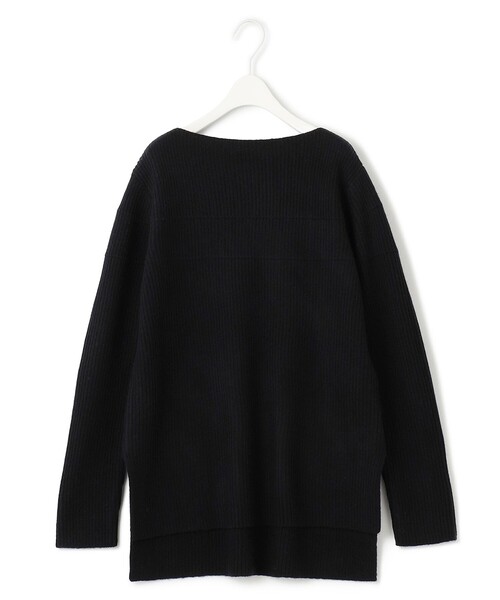 ICB(アイシービー)の「【WEB限定カラーあり】ウールカシミヤ ボートネックニット(ニット/セーター・レディース・ホワイト系/ブラック系/ライトグリーン系/ブルー系・SMALL)」の14枚目の写真