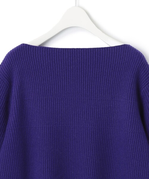 ICB(アイシービー)の「【WEB限定カラーあり】ウールカシミヤ ボートネックニット(ニット/セーター・レディース・ホワイト系/ブラック系/ライトグリーン系/ブルー系・SMALL)」の15枚目の写真