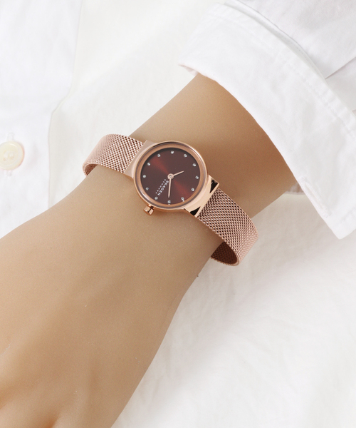 SKAGEN（スカーゲン）の「SKAGEN SKW3067 26mm【 ウォッチ 】（アナログ腕時計・レディース・ピンク・FREE）」の8枚目の写真