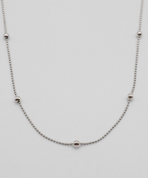 VATSURICA(バツリカ)の「〈VATSURICA〉silver925 / 金属アレルギー対応 / シンプルチェーンネックレス2(ネックレス・レディース・シルバー/ゴールド・FREE)」の2枚目の写真