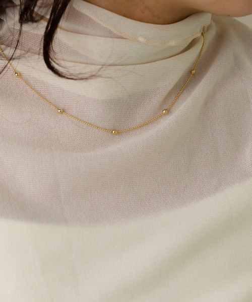 VATSURICA(バツリカ)の「〈VATSURICA〉silver925 / 金属アレルギー対応 / シンプルチェーンネックレス2(ネックレス・レディース・シルバー/ゴールド・FREE)」の7枚目の写真