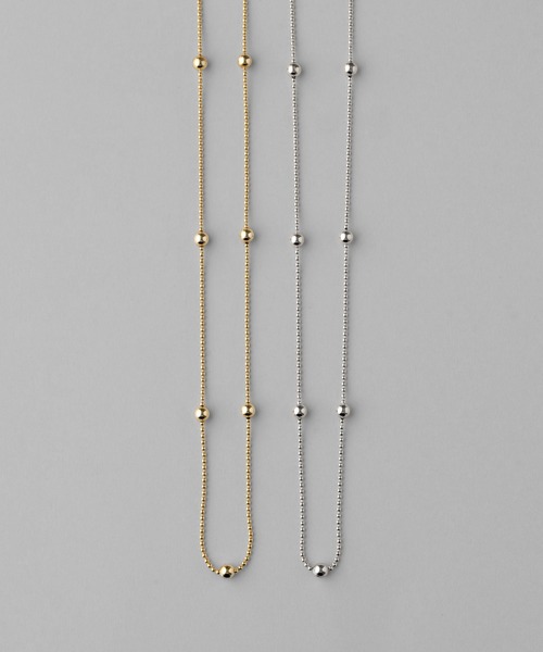 VATSURICA(バツリカ)の「〈VATSURICA〉silver925 / 金属アレルギー対応 / シンプルチェーンネックレス2(ネックレス・レディース・シルバー/ゴールド・FREE)」の4枚目の写真