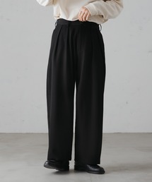 epnok | 2タックワイドストレートパンツ(スラックス)