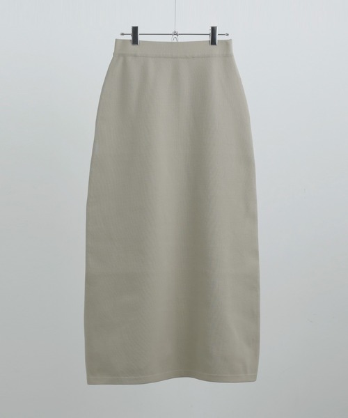 Fashion Letter(ファッションレター)の「12Gニットロングスカート(スカート・レディース・オフホワイト/ベージュ系その他/レッド系その他/グリーン/ブラック・M)」の22枚目の写真