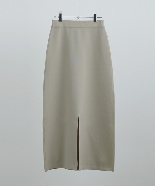 Fashion Letter(ファッションレター)の「12Gニットロングスカート(スカート・レディース・オフホワイト/ベージュ系その他/レッド系その他/グリーン/ブラック・M)」の17枚目の写真