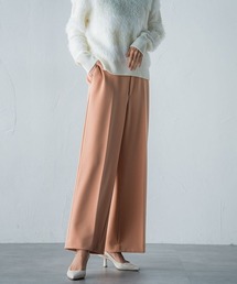 2WAYストレッチクリアワイドパンツ≪洗濯機で洗える≫