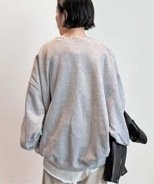 追加》【PRE_/プレ】ビッグスリーブスウェット（スウェット）｜PRE_