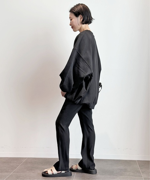 追加》【PRE_/プレ】ビッグスリーブスウェット（スウェット）｜PRE_