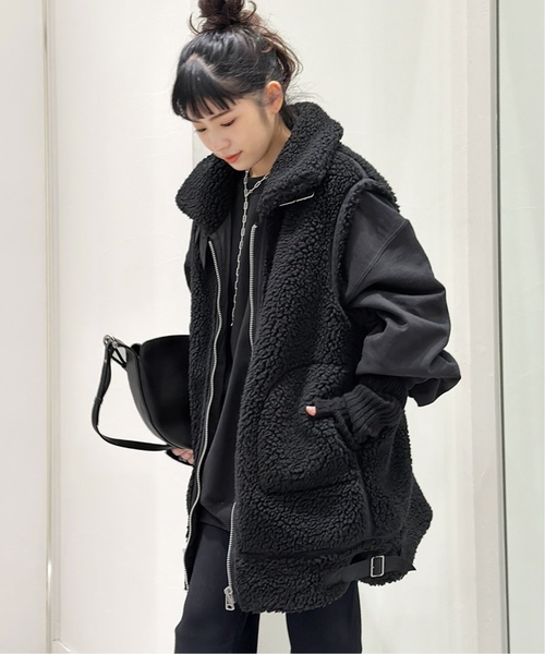 追加》【PRE_/プレ】ビッグスリーブスウェット（スウェット）｜PRE_