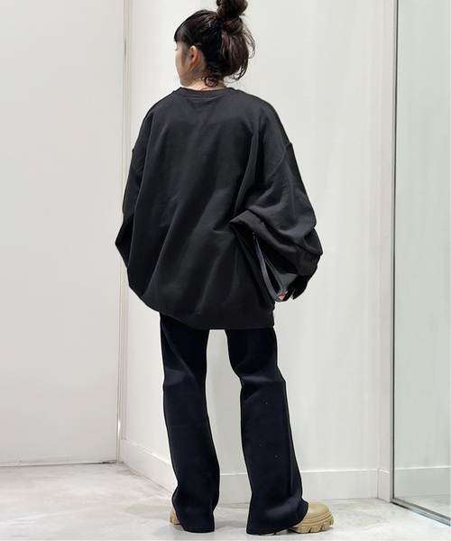 追加》【PRE_/プレ】ビッグスリーブスウェット（スウェット）｜PRE_