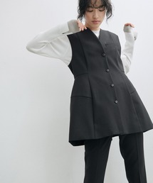 ADAM ET ROPE' | 【サステナブル・セットアップ対応・オケージョン対応】リサイクルポリエステルノーカラージレ(その他アウター)