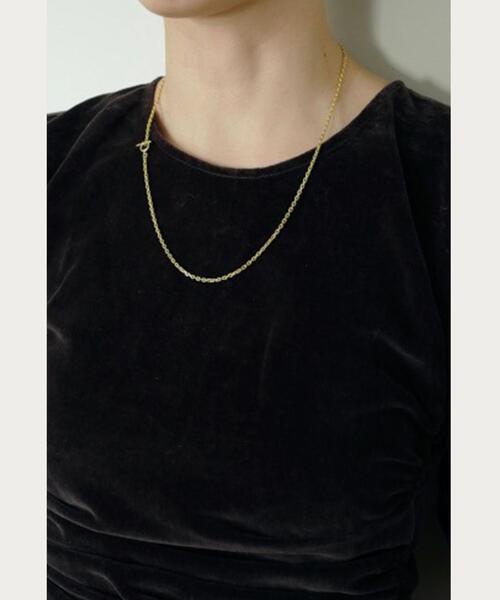 BYOKA(ビョーカ)の「<BYOKA>CHAIN GL ネックレス(ネックレス・レディース・ゴールド・FREE)」の12枚目の写真