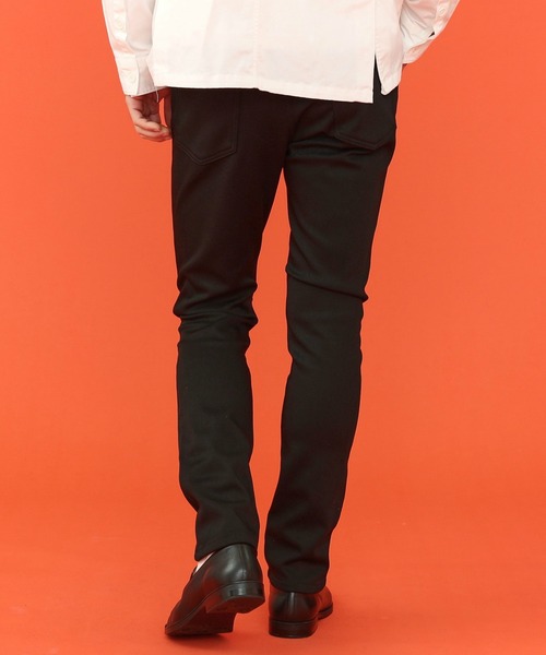 EDWIN（エドウィン）の「EDWIN エドウィン WILD FIRE ハタラクロ メンズ スキニー 暖パンツ ストレッチ 裏起毛（その他パンツ・メンズ・ブラック・M/L/XL/S）」の5枚目の写真