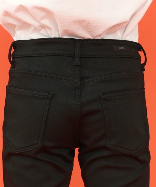 EDWIN（エドウィン）の「EDWIN エドウィン WILD FIRE ハタラクロ メンズ スキニー 暖パンツ ストレッチ 裏起毛（その他パンツ・メンズ・ブラック・M/L/XL/S）」の7枚目の写真