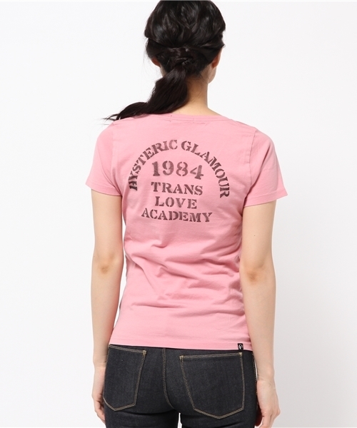 ヒステリックグラマー HEARTBEAT ショートTシャツ SPEEDSTER チビTシャツ|HYSTERIC GLAMOUR WOMEN | HYSTERIC