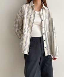 El mar | El mar(エルマール) ストライプシャツ(シャツ/ブラウス)