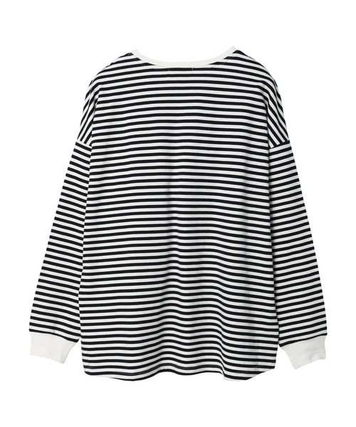 AMERICAN HOLIC（アメリカンホリック）の「ミニ裏毛袖ボリュームカットチュニック（チュニック・レディース・オフホワイト/イエロー/ブルー/ダークネイビー/その他9・M/L）」の20枚目の写真