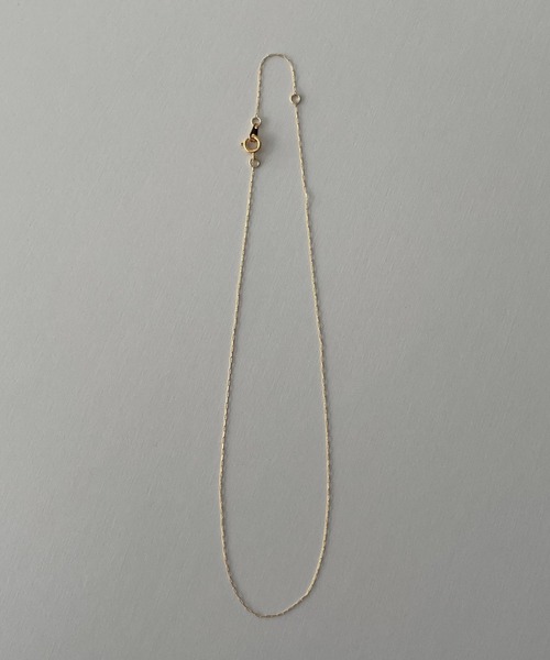 CANAL JEAN（キャナルジーン）の「Pt　THINチェーンネックレス（ネックレス・レディース・ゴールド/シルバー・ONE SIZE）」の6枚目の写真