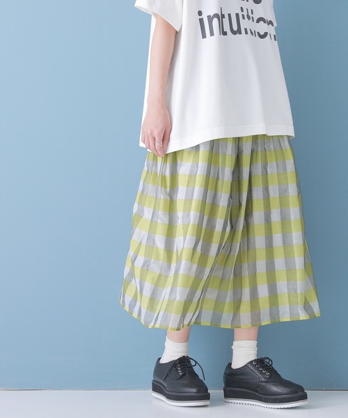 osharewalker(オシャレウォーカー)の「【廃盤】『リバーシブルフレアスカート』(スカート・レディース・ブラック/イエロー・FREE)」の3枚目の写真