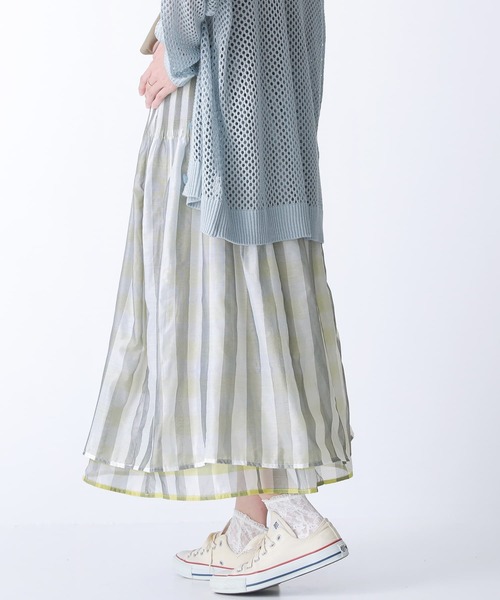 osharewalker(オシャレウォーカー)の「【廃盤】『リバーシブルフレアスカート』(スカート・レディース・ブラック/イエロー・FREE)」の12枚目の写真