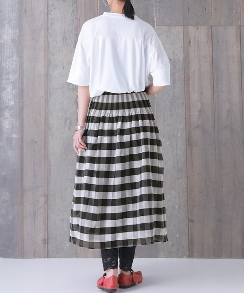 osharewalker(オシャレウォーカー)の「【廃盤】『リバーシブルフレアスカート』(スカート・レディース・ブラック/イエロー・FREE)」の19枚目の写真