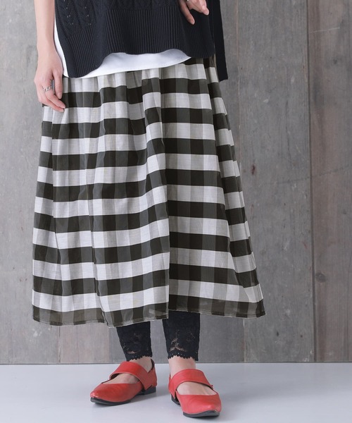 osharewalker(オシャレウォーカー)の「【廃盤】『リバーシブルフレアスカート』(スカート・レディース・ブラック/イエロー・FREE)」の15枚目の写真