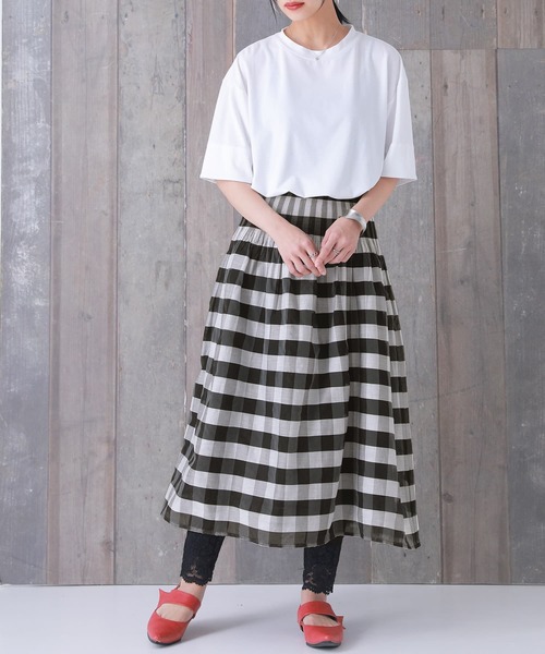 osharewalker(オシャレウォーカー)の「【廃盤】『リバーシブルフレアスカート』(スカート・レディース・ブラック/イエロー・FREE)」の17枚目の写真