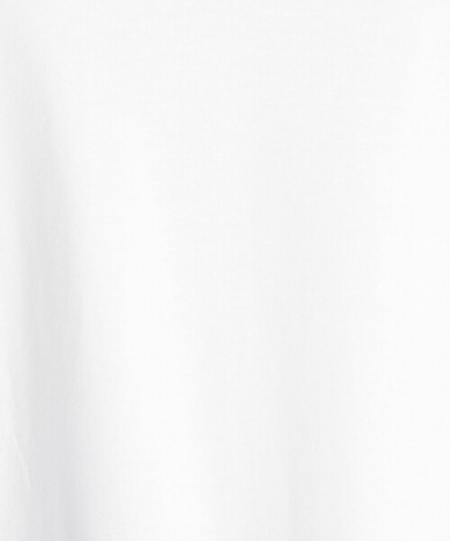 UNITED ARROWS（ユナイテッドアローズ）の「コットン テンジク 8スリーブ ワイドクルーネック（Tシャツ/カットソー・メンズ・ホワイト/ブラック・L/S/M）」の4枚目の写真