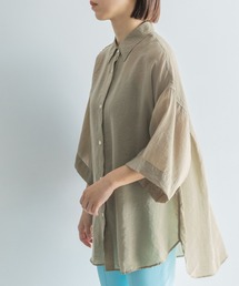 yuw | シアーシャツ　183491(シャツ/ブラウス)