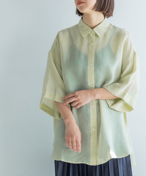 ブラウス シャツ シアーシャツ　183491 レディース ブラウス シャツ シアーシャツ 183491 レディース : ZOZOTOWN