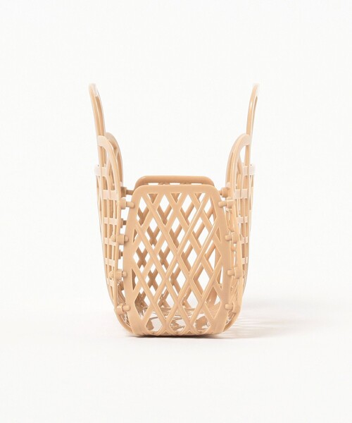 こども ビームス（コドモビームス）の「Sun Jellies / レトロ バスケット ミニ（トートバッグ・キッズ・イエロー/ミント/ラベンダー/ピンク/ブラウン系その他2/ライトブルー・ONE SIZE）」の8枚目の写真