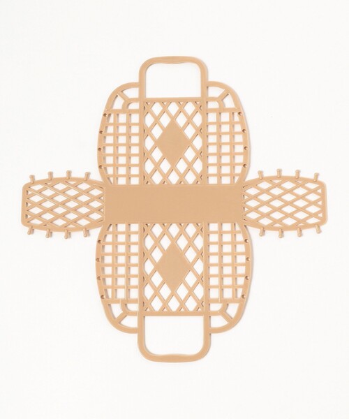 こども ビームス（コドモビームス）の「Sun Jellies / レトロ バスケット ミニ（トートバッグ・キッズ・イエロー/ミント/ラベンダー/ピンク/ブラウン系その他2/ライトブルー・ONE SIZE）」の14枚目の写真