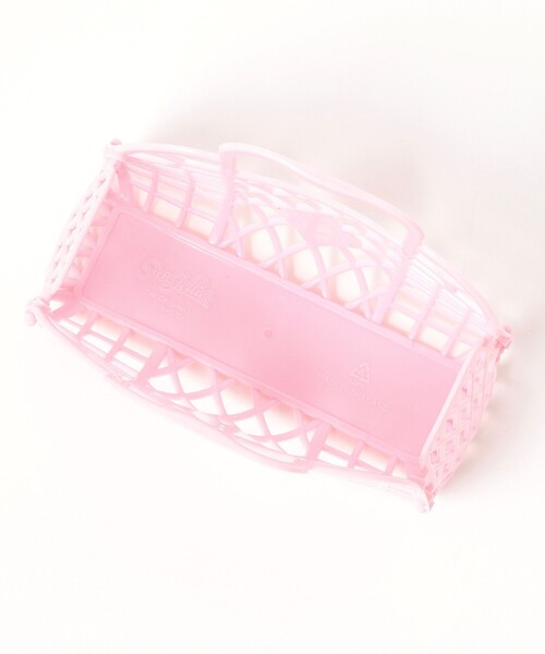 こども ビームス（コドモビームス）の「Sun Jellies / レトロ バスケット ミニ（トートバッグ・キッズ・イエロー/ミント/ラベンダー/ピンク/ブラウン系その他2/ライトブルー・ONE SIZE）」の16枚目の写真