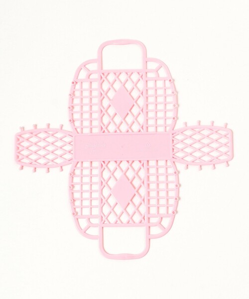 こども ビームス（コドモビームス）の「Sun Jellies / レトロ バスケット ミニ（トートバッグ・キッズ・イエロー/ミント/ラベンダー/ピンク/ブラウン系その他2/ライトブルー・ONE SIZE）」の17枚目の写真