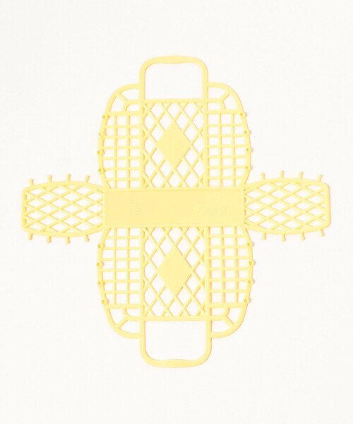 こども ビームス（コドモビームス）の「Sun Jellies / レトロ バスケット ミニ（トートバッグ・キッズ・イエロー/ミント/ラベンダー/ピンク/ブラウン系その他2/ライトブルー・ONE SIZE）」の19枚目の写真