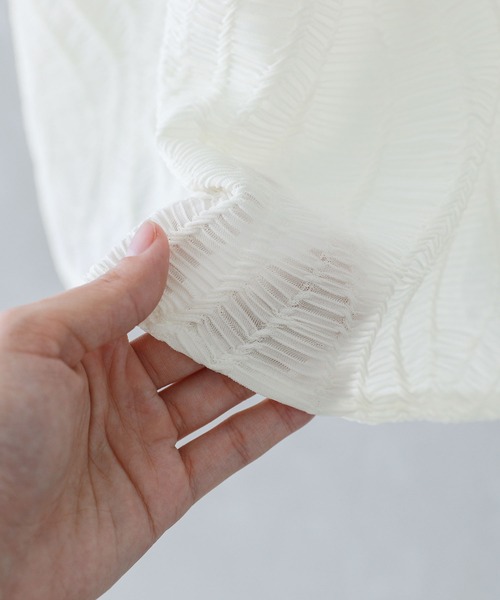 osharewalker(オシャレウォーカー)の「『ジオメトリック半袖シャツ』(シャツ/ブラウス・レディース・ブラック/オフホワイト/イエロー・FREE)」の13枚目の写真