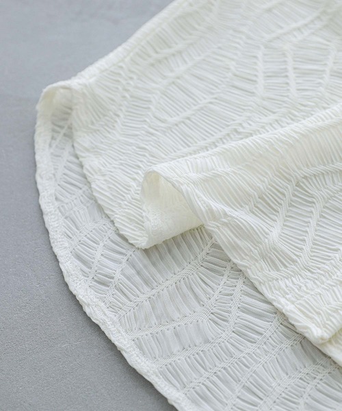 osharewalker(オシャレウォーカー)の「『ジオメトリック半袖シャツ』(シャツ/ブラウス・レディース・ブラック/オフホワイト/イエロー・FREE)」の18枚目の写真