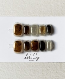 lit.Cy（リットシー）の「lit.Cy ネイルチップ（ネイルシール/ネイルチップ）」