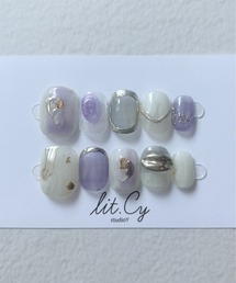 lit.Cy（リットシー）の「lit.Cy ネイルチップ（ネイルシール/ネイルチップ）」