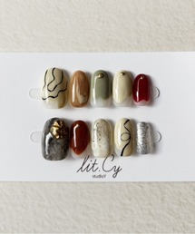lit.Cy（リットシー）の「lit.Cy ネイルチップ（ネイルシール/ネイルチップ）」