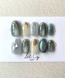 lit.Cy（リットシー）の「lit.Cy ネイルチップ（ネイルシール/ネイルチップ）」