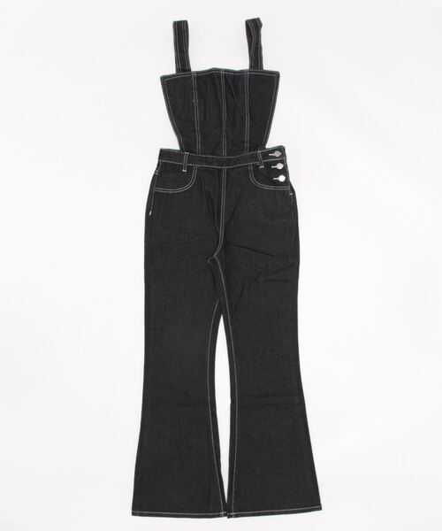 SPIGA（スピーガ）の「ﾃﾞﾆﾑｻﾛﾍﾟｯﾄ（サロペット/オーバーオール・レディース・ブルー/ブラック・FREE）」の14枚目の写真