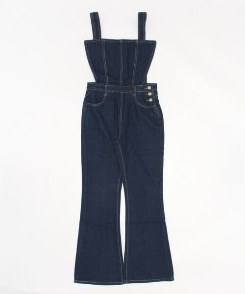 SPIGA（スピーガ）の「ﾃﾞﾆﾑｻﾛﾍﾟｯﾄ（サロペット/オーバーオール・レディース・ブルー/ブラック・FREE）」の15枚目の写真