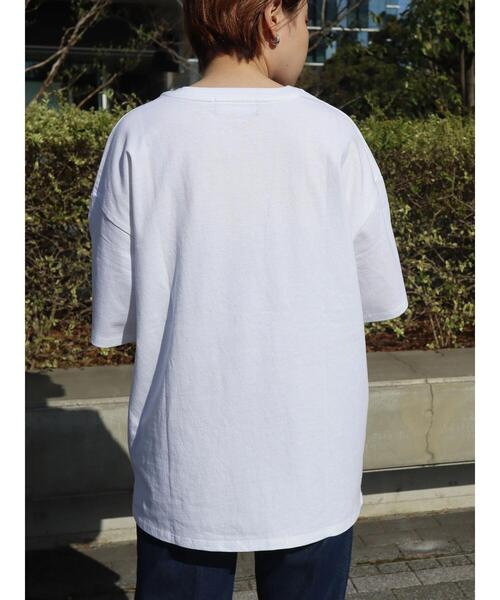 BEVERLY HILLS POLO CLUB（ビバリーヒルズポロクラブ）の「B.H POLO CLUB フロントロゴ刺繍 TEE（Tシャツ/カットソー・レディース・ブラック/オフホワイト/ピンク・FREE）」の10枚目の写真