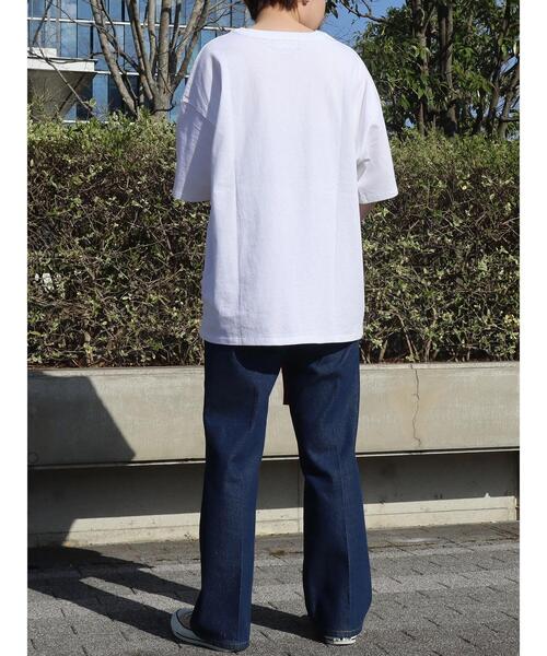 BEVERLY HILLS POLO CLUB（ビバリーヒルズポロクラブ）の「B.H POLO CLUB フロントロゴ刺繍 TEE（Tシャツ/カットソー・レディース・ブラック/オフホワイト/ピンク・FREE）」の12枚目の写真